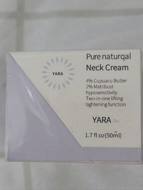 Go New Pure Tighten & Lift Neck Cream Firming Anti-Aging 1.7oz Cupuacu Butter